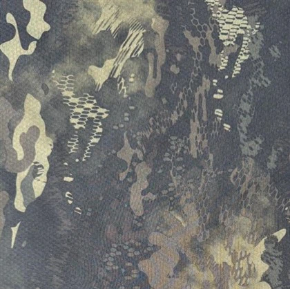 Tissu camouflage avec des fleurs de brousse